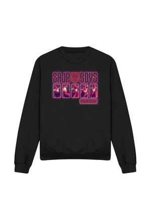 NETFLIX, KPOP DEMON HUNTERS SAJA BOYS GLOWING LIGHTS GROUP - Sweatshirt - black