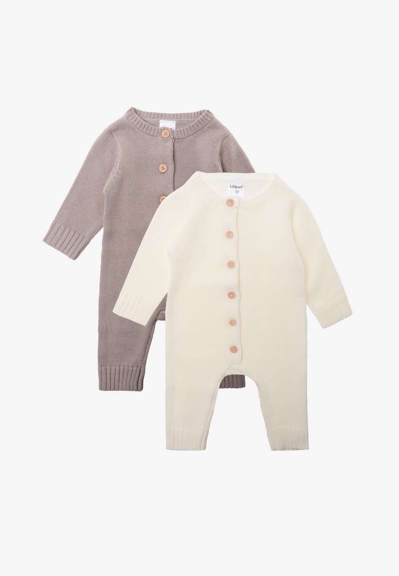 Liliput 2 TLG - Jumpsuit - braun weiss