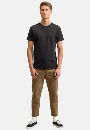 CREW NECK REGULAR FIT - T-shirt basic - asphalt