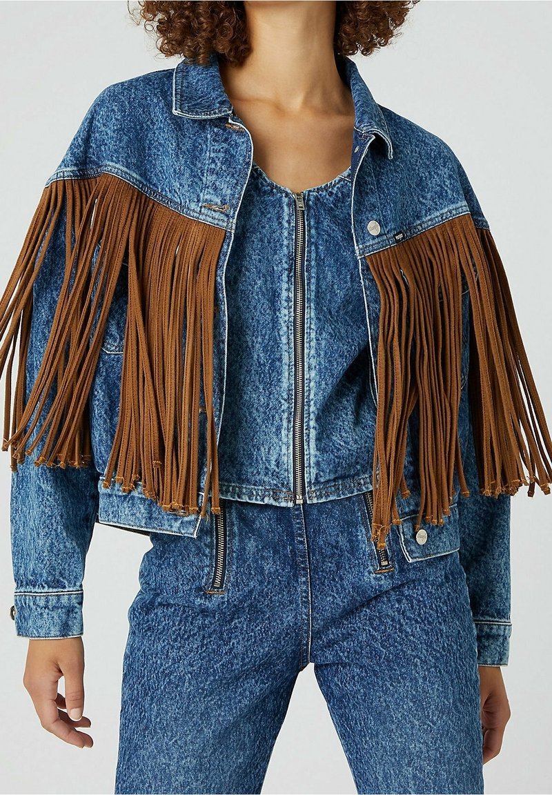 Wrangler Farkkutakki - blue denim
