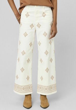 BRODÉ - Pantalon classique - blanc écru