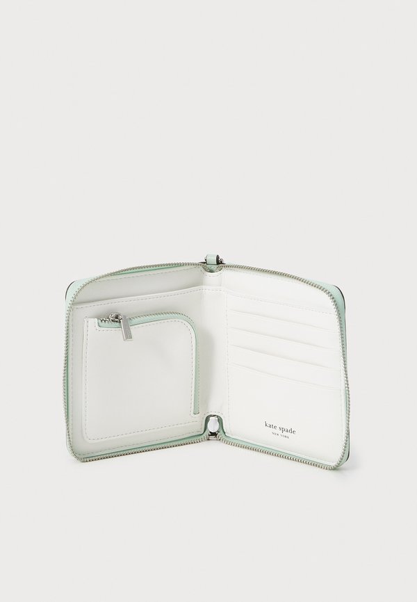 LABEL SMALL COMPACT WRISTLET - Wallet - pistachio ice3