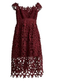 Chi Chi London Koktejlové šaty / šaty na párty - dark red