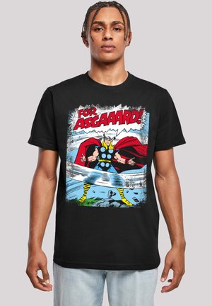 MARVEL THOR ASGARD - Print T-shirt - black