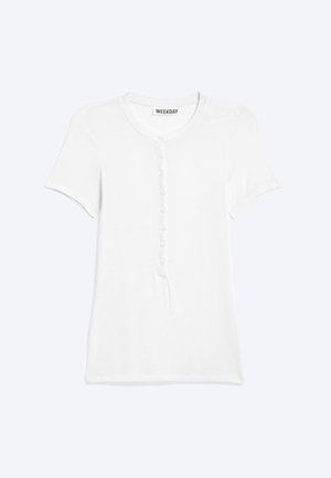 Weekday, Basic T-shirt - white light