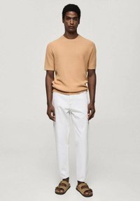 Mango T-Shirt basic - apricot