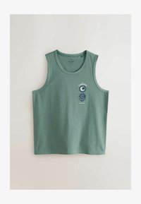 Selected, blue white green