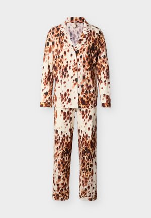 LONG  - Pidžaamakomplekt - brown