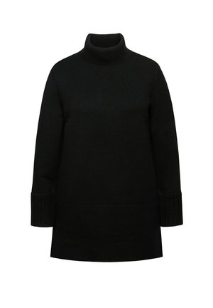 Ulla Popken LONGLINE - Svetr - black