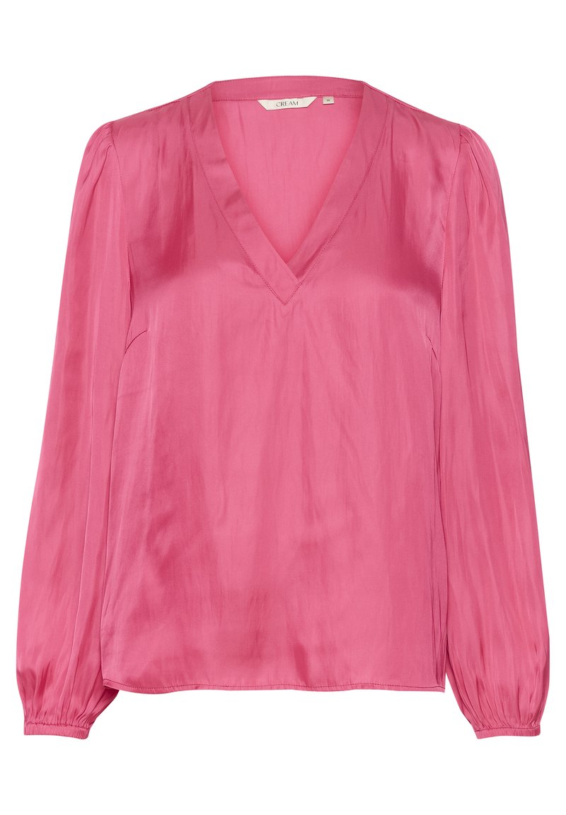 Cream Blouse donkerroze