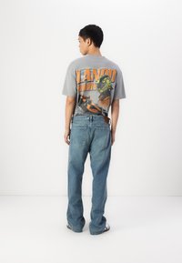 Abercrombie & Fitch Baggy Jean - Džínsy baggy - lagoon blue