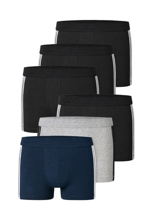 6-PACK  STRETCH - Boxerbriefs - schwarz