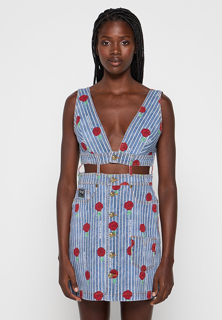 Versace Jeans Couture Jeansjurken blauw Versace Jeans Couture Jeansjurken blauw