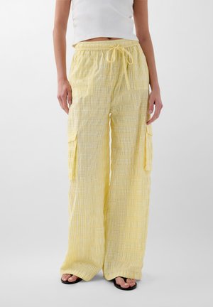 COP CHECK - Reisitaskuhousut - light yellow