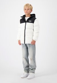 Black Bananas JR. PEEK FREEZE PUFFER  - Winterjas - white