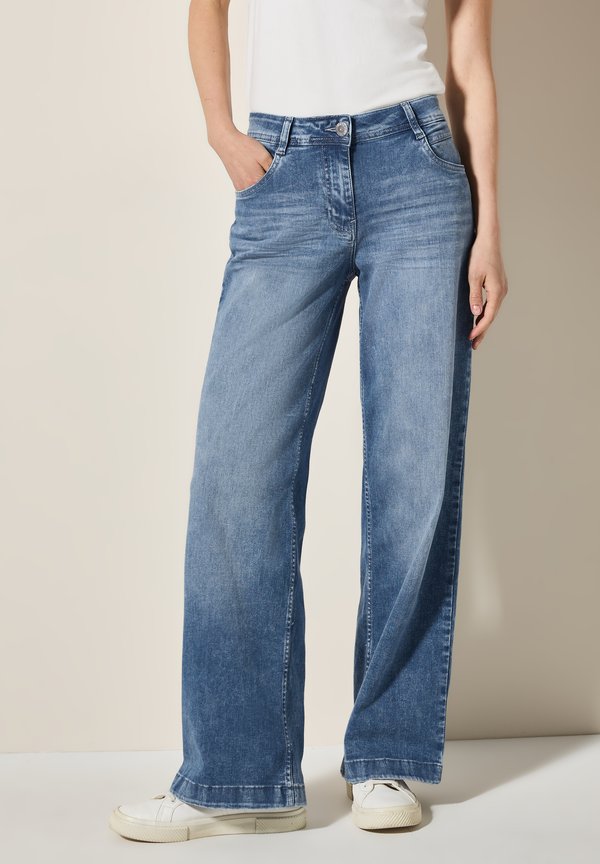 Flared Jeans - blau