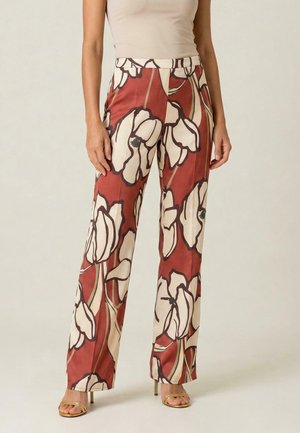 Diana Gallesi, PANTALONE FANTASIA - Pantaloni - rosso