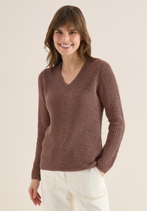 STRUKTUR - Pullover - braun