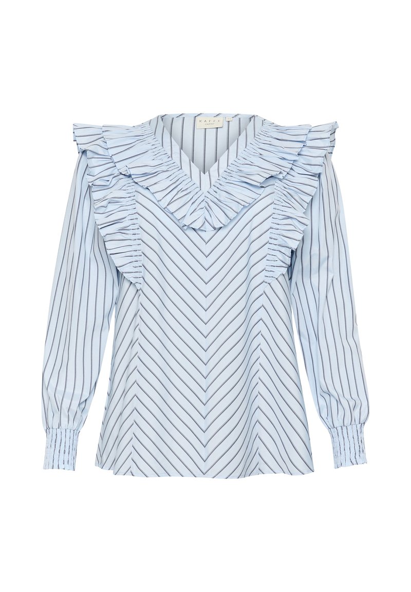 Kaffe Curve Blouse blauw