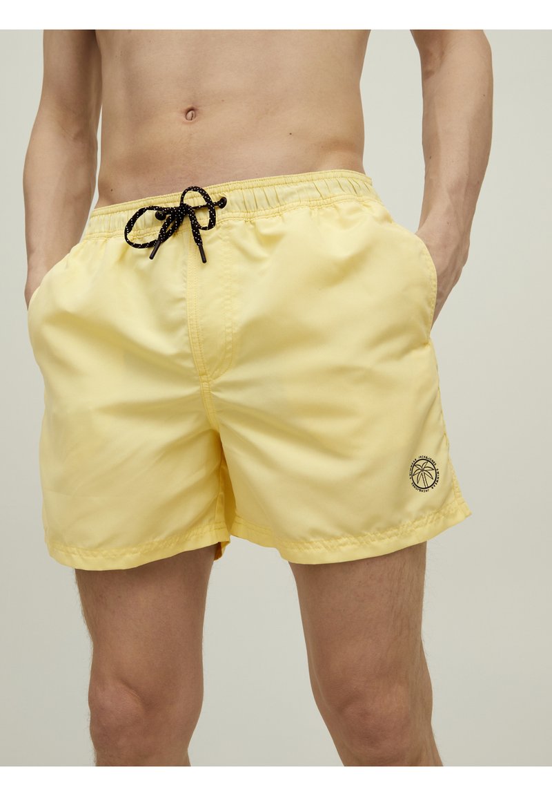 Herren Chino Shorts | Jack & Jones JPSTCRETE Shorts mellow yellow/gelb - VS52581 Herren Chino Shorts | Jack & Jones JPSTCRETE Shorts mellow yellow/gelb - VS52581