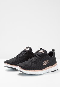 Skechers Sport FLEX APPEAL Sneakers black/rose gold/sort
