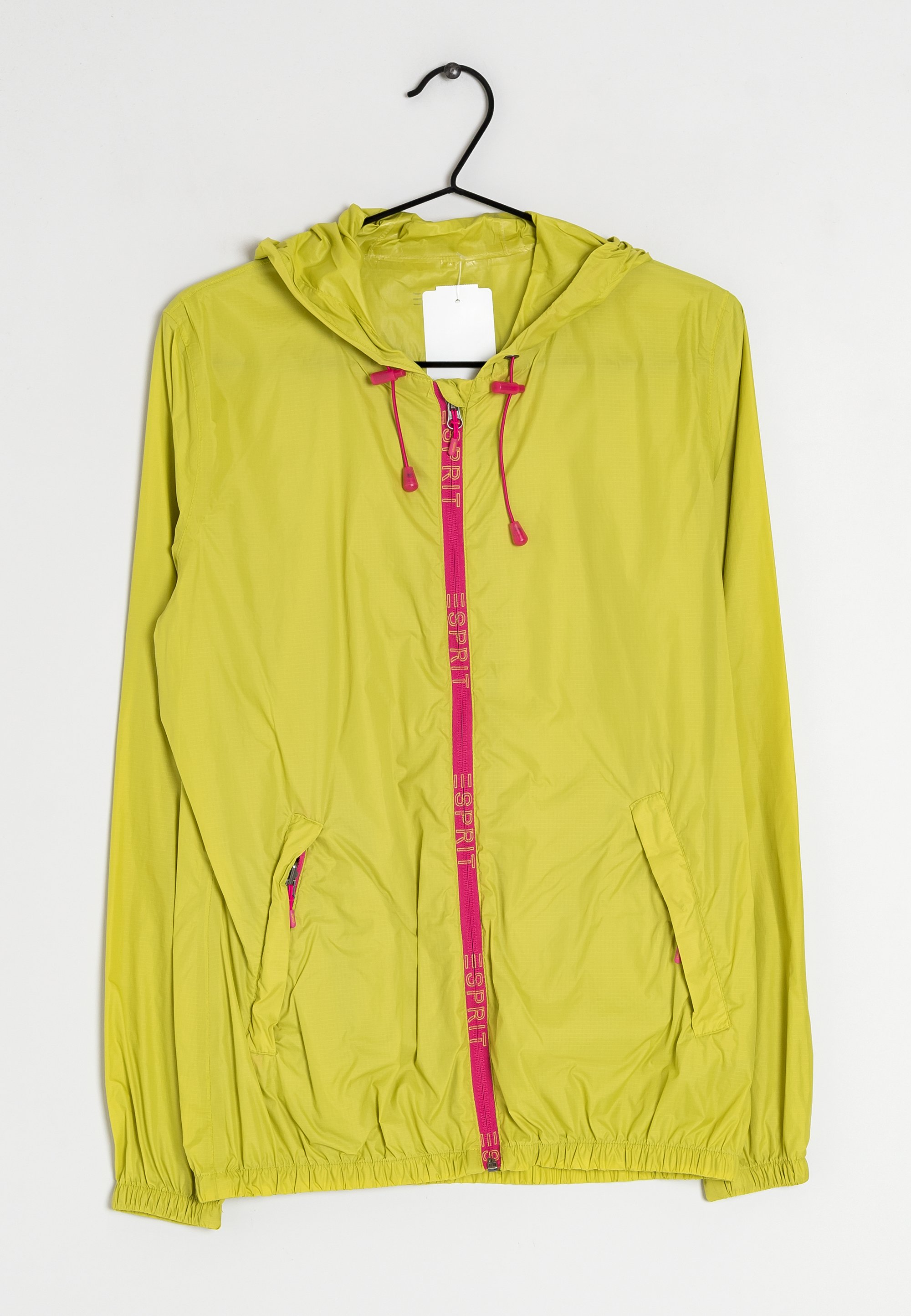 Esprit Summer jacket neon yellow/ pink/neon yellow (Pre-owned