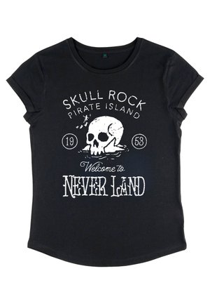 Henry Tiger PETER PAN WELCOME TO SKULLROCK - T-shirt con stampa - black