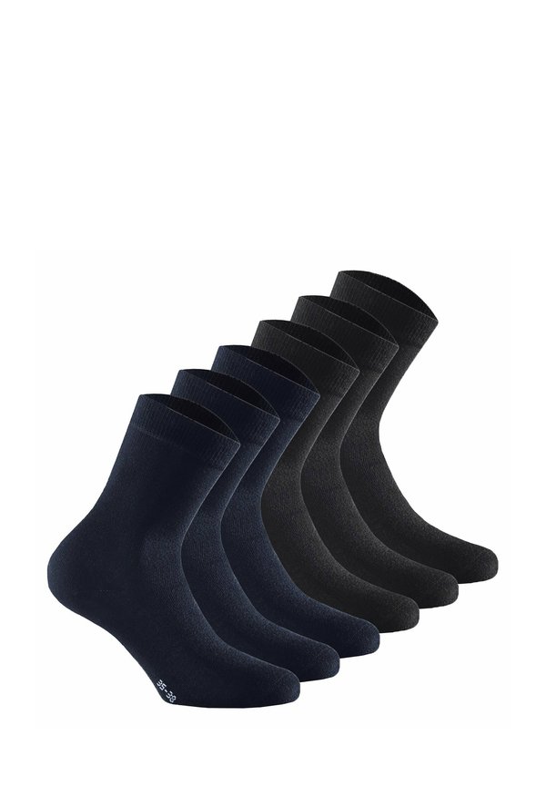 UNISEX 6ER PACK TOUCH - Socks - schwarz blau