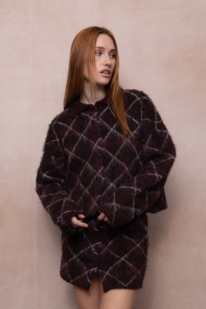 MANOR - Jersey de punto - maroon