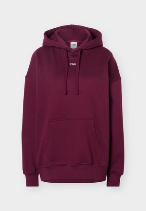 ICANIWILL, EVERYDAY RELAXED HOODIE PRINT - Sweat à capuche - dark mahogany