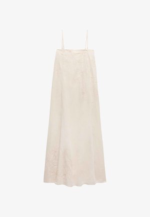 Marks & Spencer, BANDEAU EMBROIDERED - Vestido largo - cream