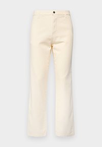 ONSEDGE CARPENTER STRAIGHT - Trousers - ecru