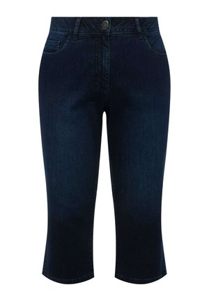 Angel of Style 3 4-CAPRI CARRIE STRETCHKOMFORT 5-POCKET - Denim shorts - dark blue