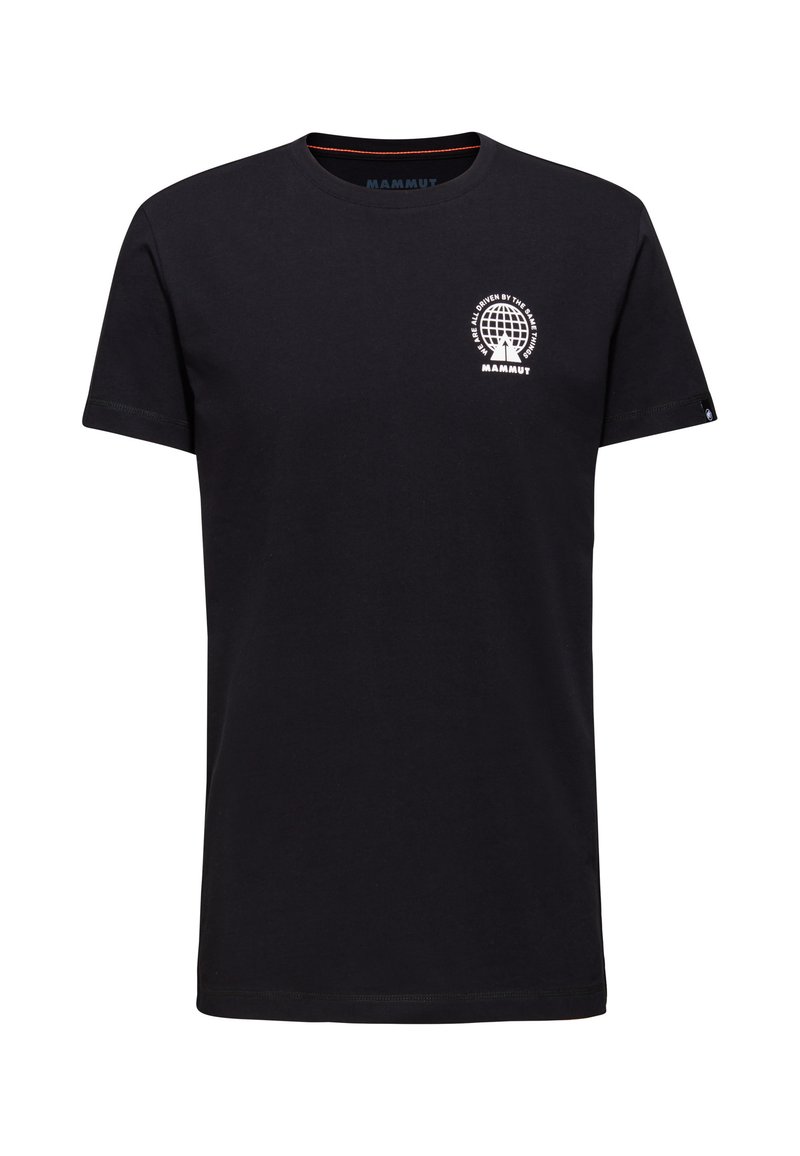 Mammut MASSONE EMBLEMS - T-Shirt print - black/schwarz - Zalando.de 