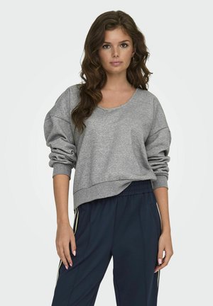 ONLLARI - Felpa - medium grey melange