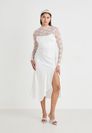 MEELS MIDI DRESS  - Oblečenie na špeciálnu príležitosť - gardenia