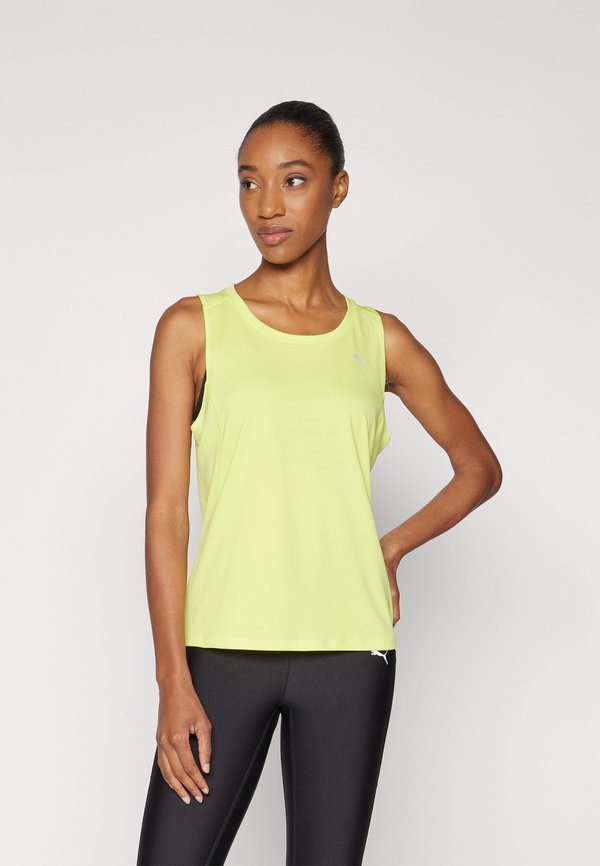 RUN VELOCITY TANK - Top - lemon sherbert