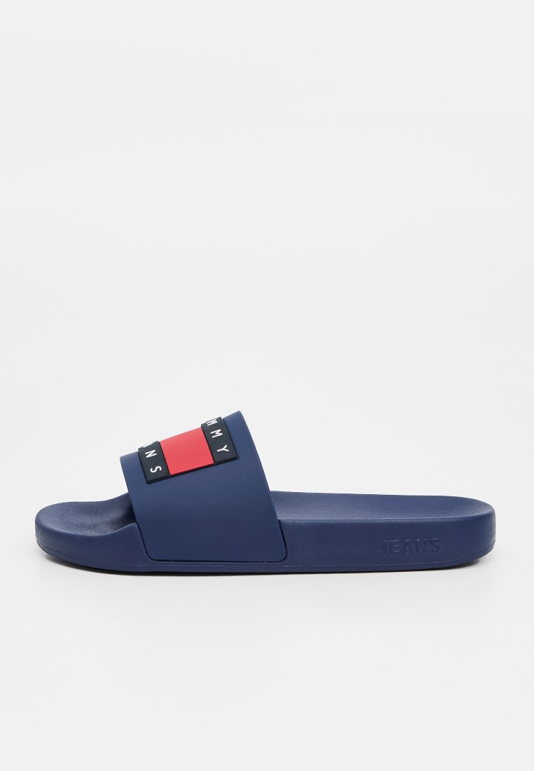 Tommy Hilfiger Badslippers donkerblauw Tommy Hilfiger Badslippers donkerblauw