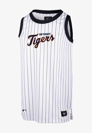 GRAFTON DETROIT TIGERS PINSTRIPED - Print T-shirt - white