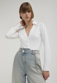 Calliope TINTA UNITA  - Camicia - bianco