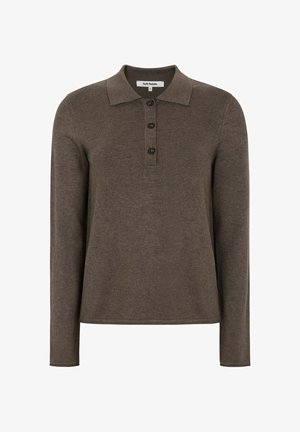 Soft Rebels Polo - coffee quartz melange