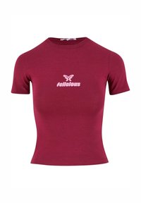 TIGHT LOGO - Camiseta estampada - red