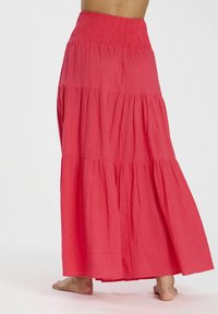 South Beach SHIRRED WAIST - Maxikjol - hot pink