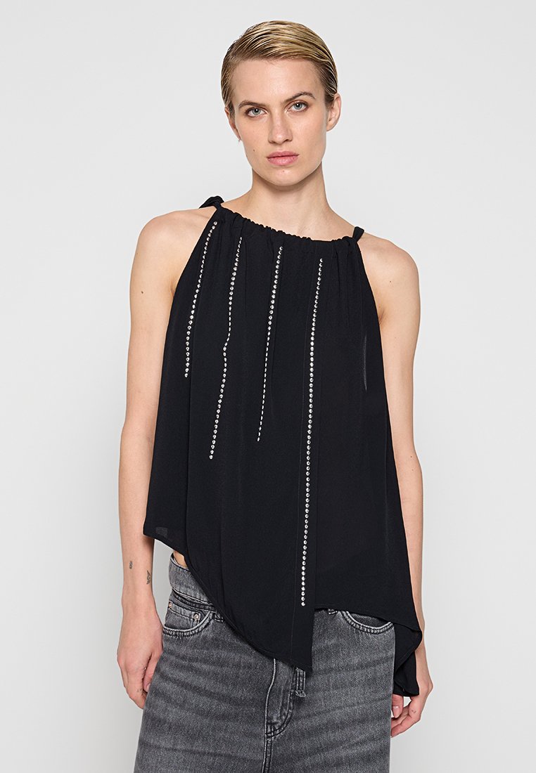 Iro Blouse zwart Iro Blouse zwart