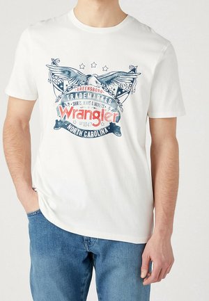 T-Shirt print - off-white
