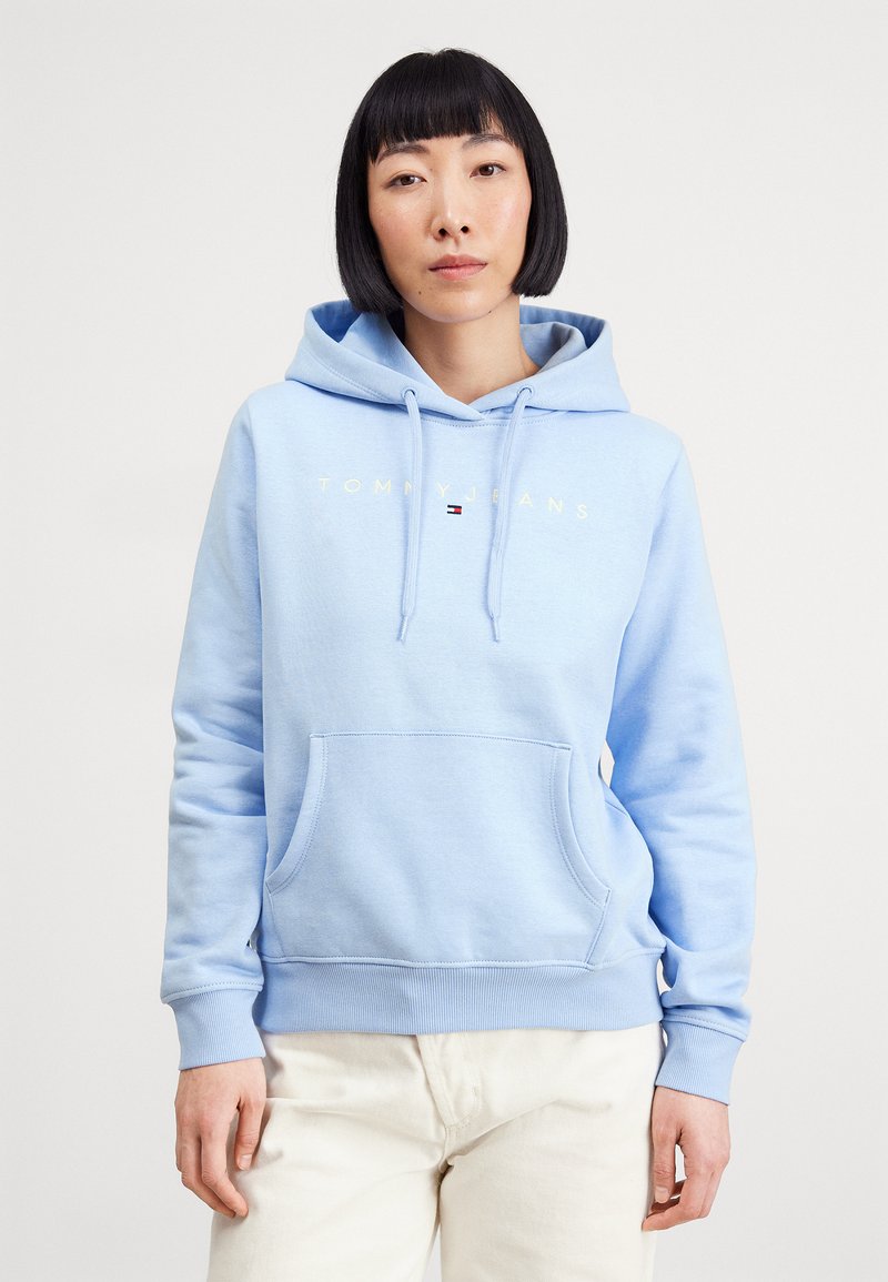 Tommy Jeans - LINEAR HOODIE - Sweatshirt - moderate blue, Enlarge