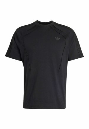 adidas Originals, ADIDAS ORIGINALS SPACER TEAMGEIST 26 CUTLINE TEE - T-shirt basic - black