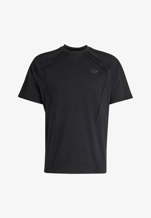 adidas Originals, ADIDAS ORIGINALS SPACER TEAMGEIST 26 CUTLINE TEE - T-shirt basic - black