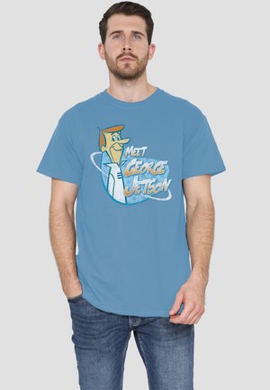 Cotton Soul, JETSONS MEET GEORGE JETSON - T-Shirt print - light blue