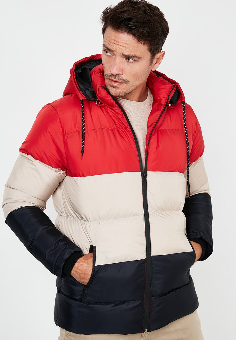 Buratti Žieminė striukė - red-stone colored-navy blue